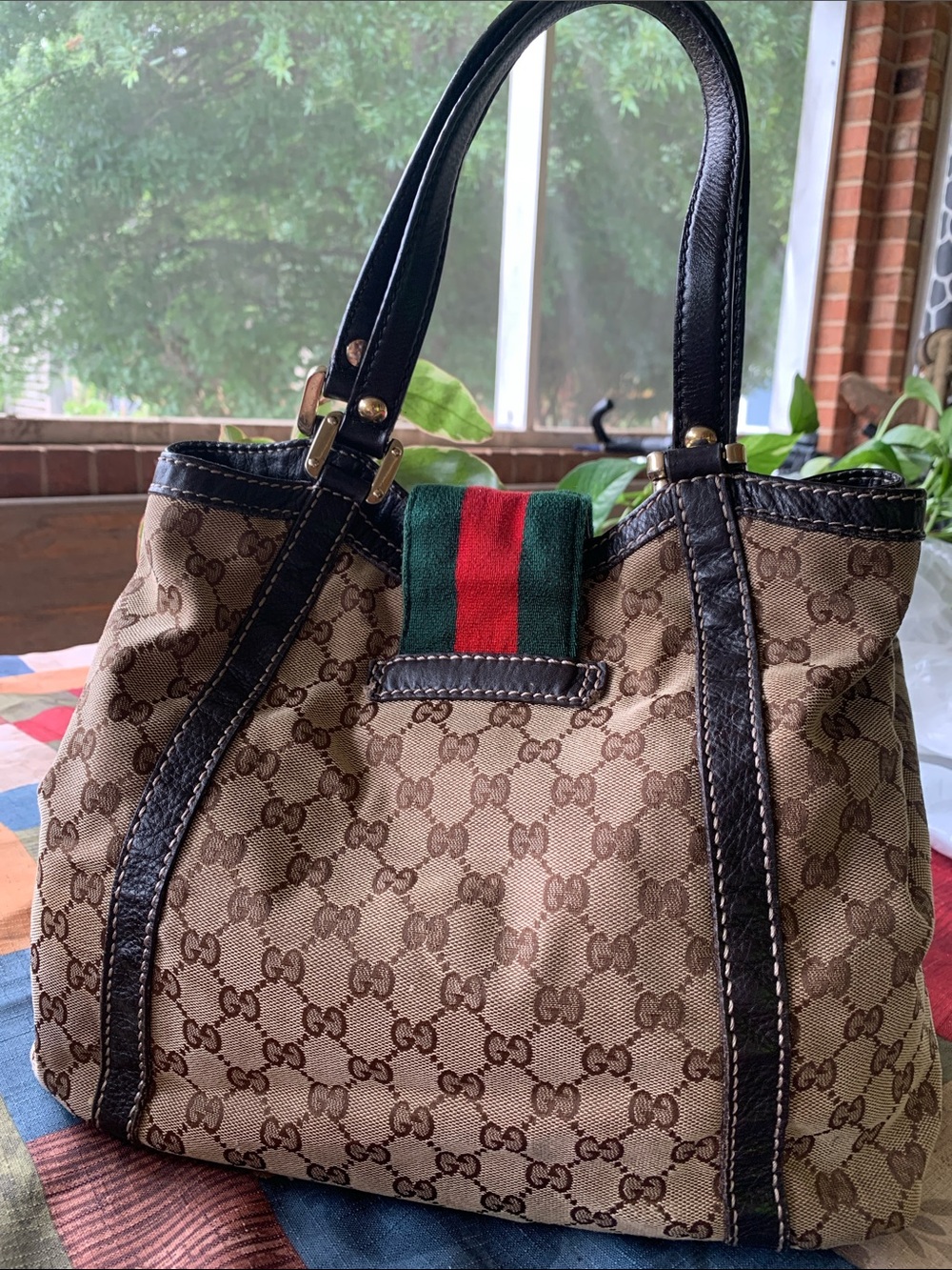 Gucci Sherry line  GG Supreme  Tote bag - Picture 2 of 15